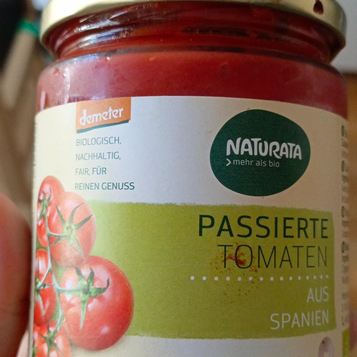 Fotografie - Passierte tomaten aus spanien demeter