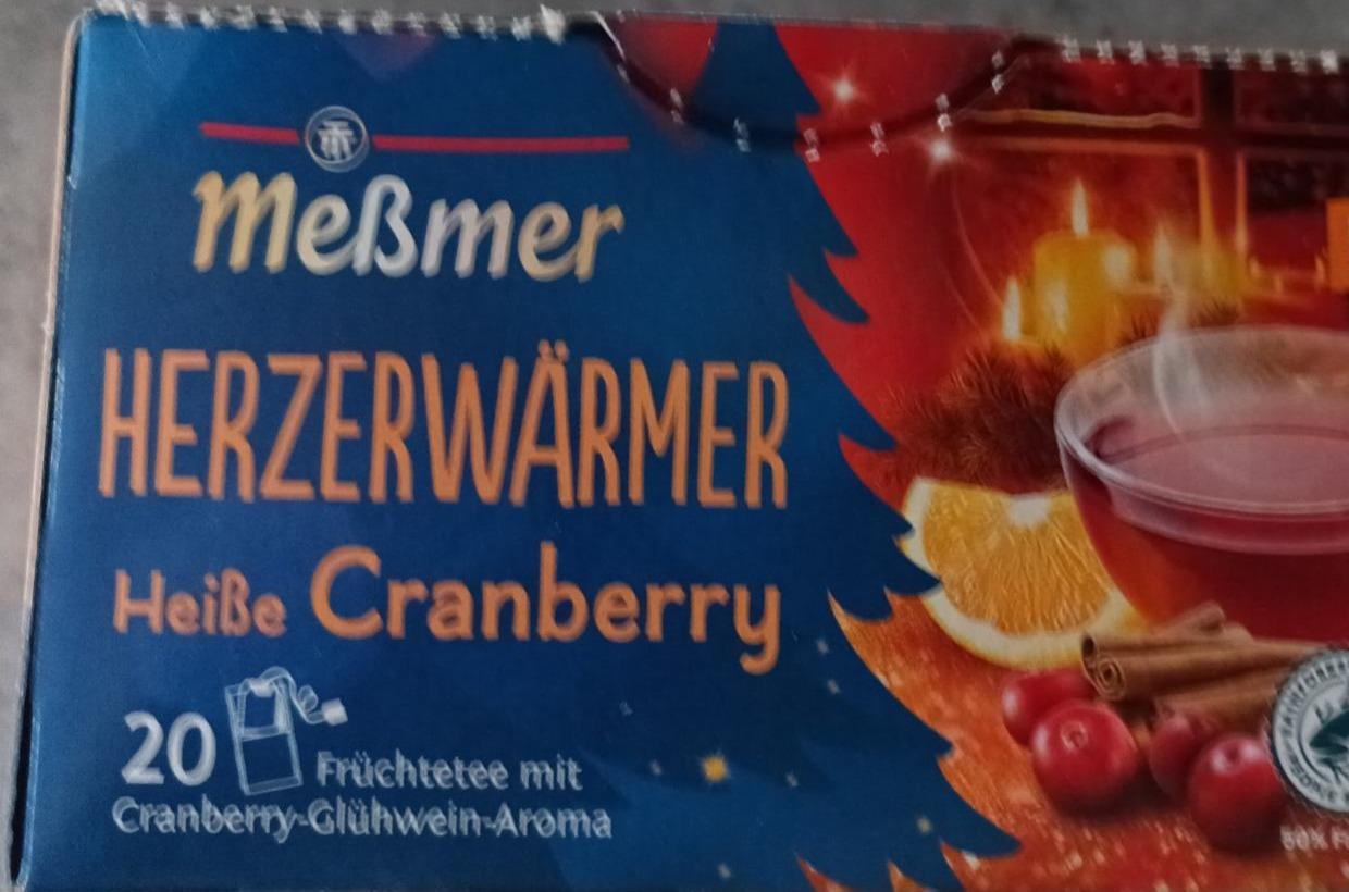 Fotografie - herzerwarmer heisse cranberry Messmer