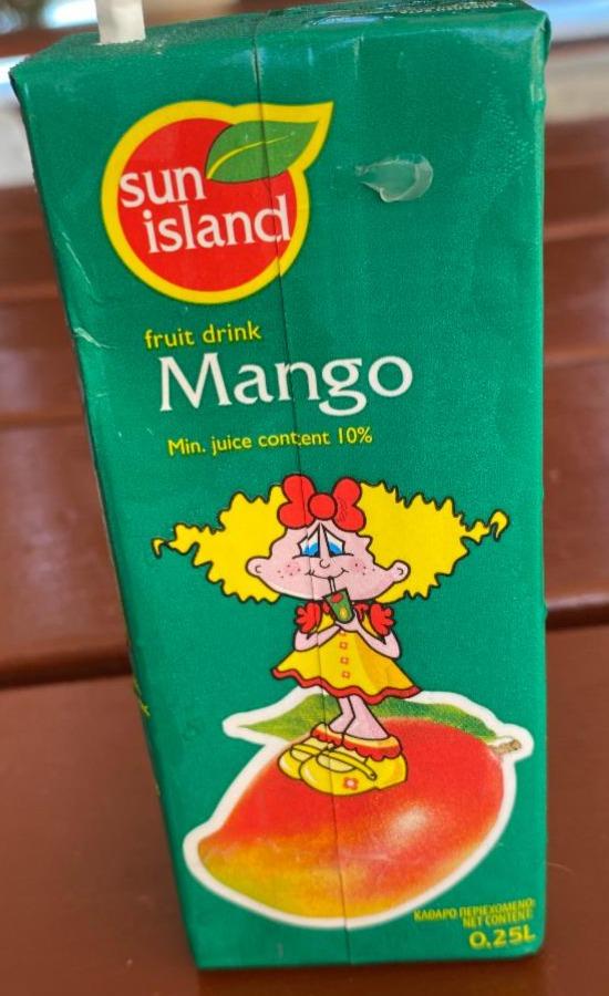 Fotografie - fruit drink Mango sun island