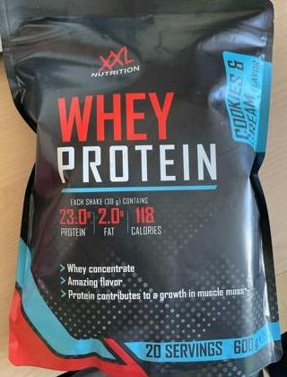 Fotografie - Whey Protein Cookies & Cream XXL Nutrition