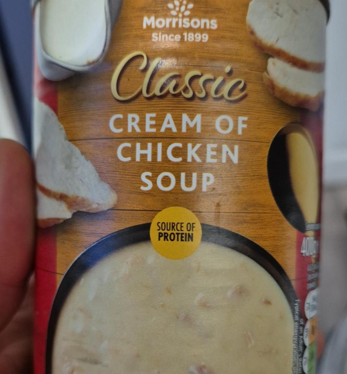 Fotografie - Classic Cream of chicken soup Morrisons