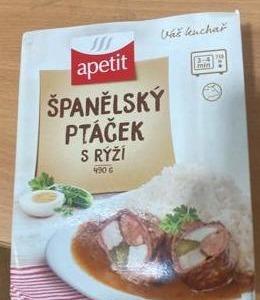 Fotografie - Španělský ptáček s rýží Apetit