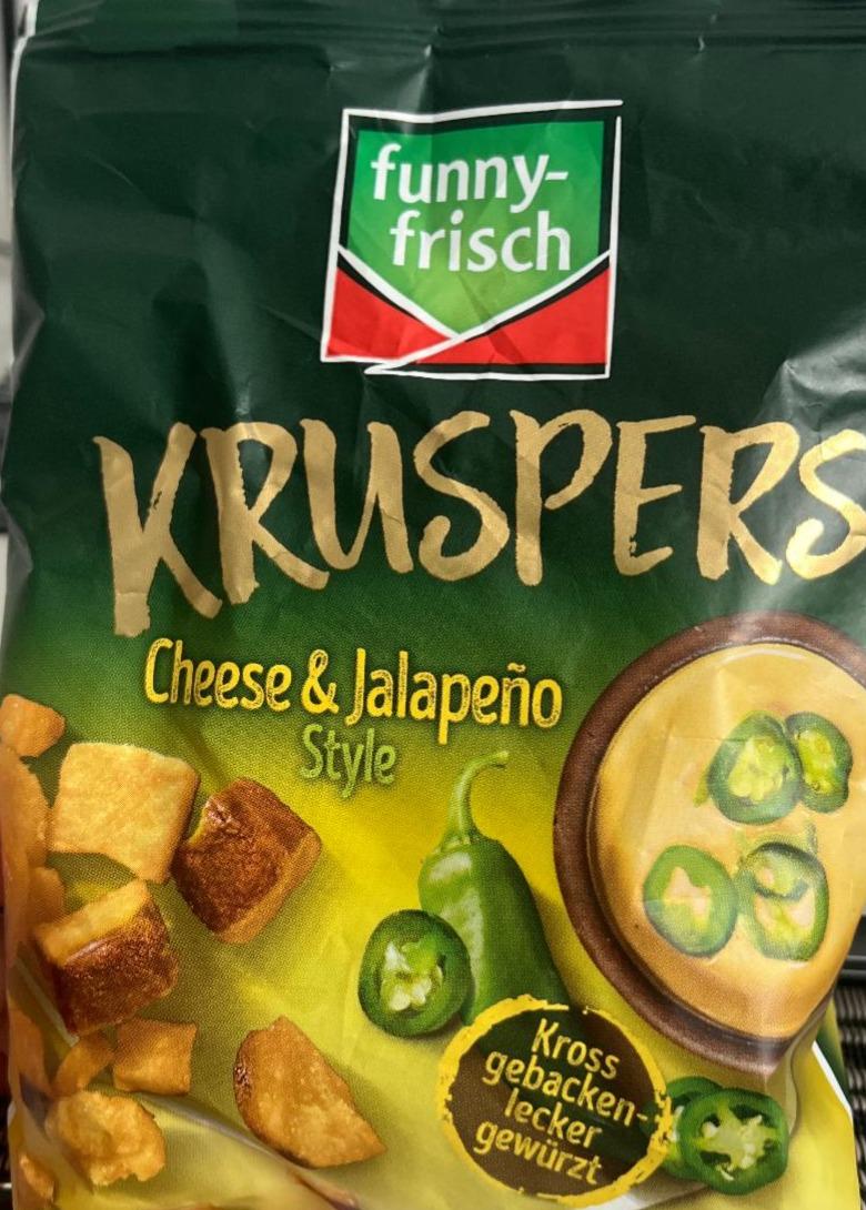 Fotografie - Kruspers Cheese & Jalapeno Style funny-frisch