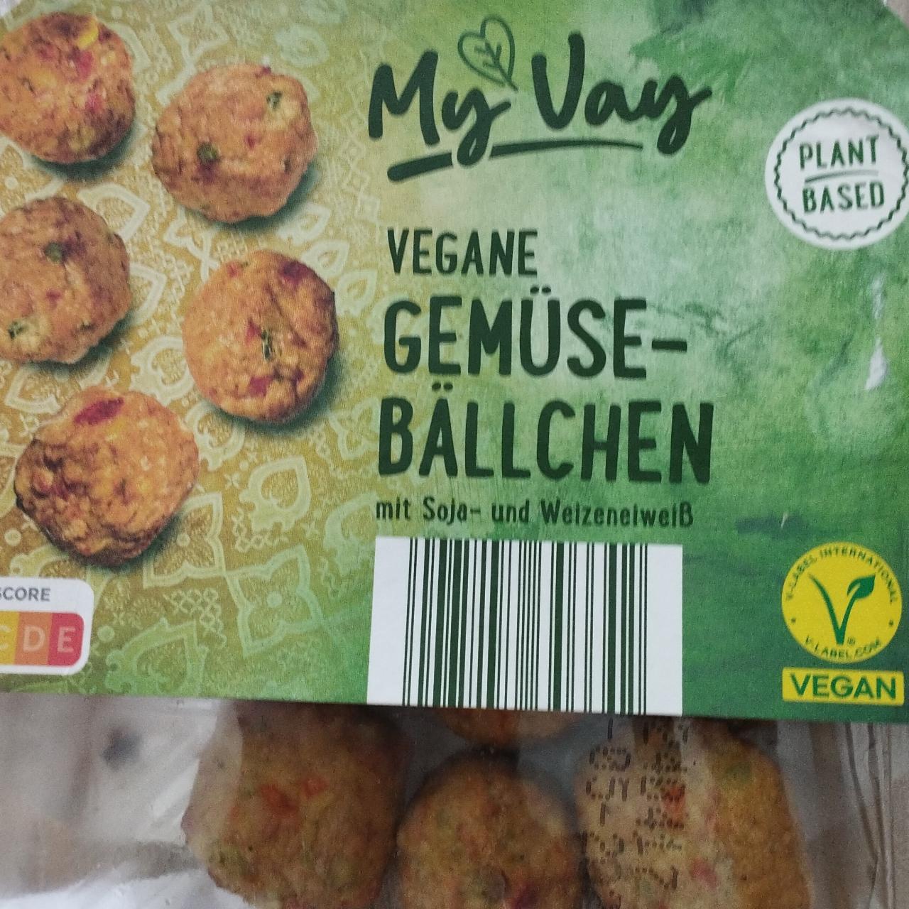 Fotografie - Vegane gemüse-bällchen My Vay