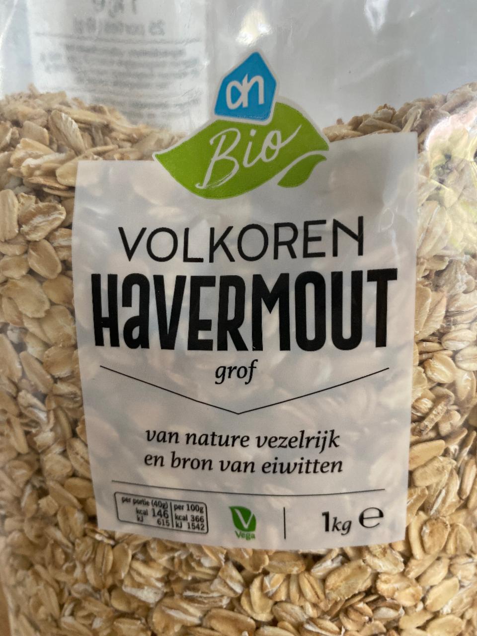 Fotografie - Volkoren Havermout grof AH Bio