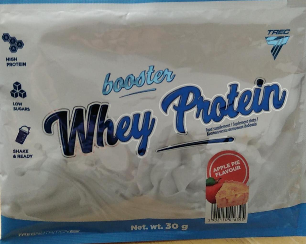 Fotografie - Whey Protein booster Apple Pie flavour Trec