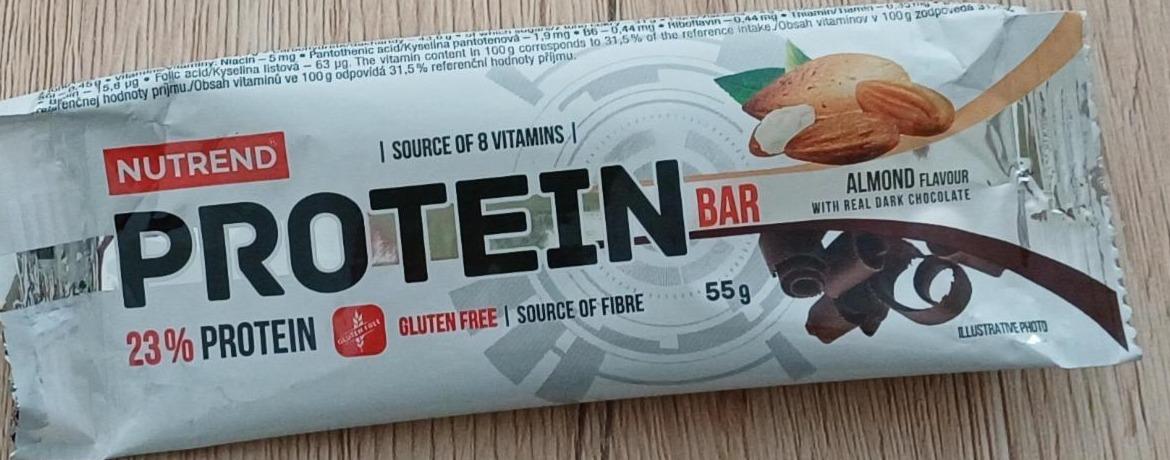 Fotografie - Protein bar almond flavour Nutrend