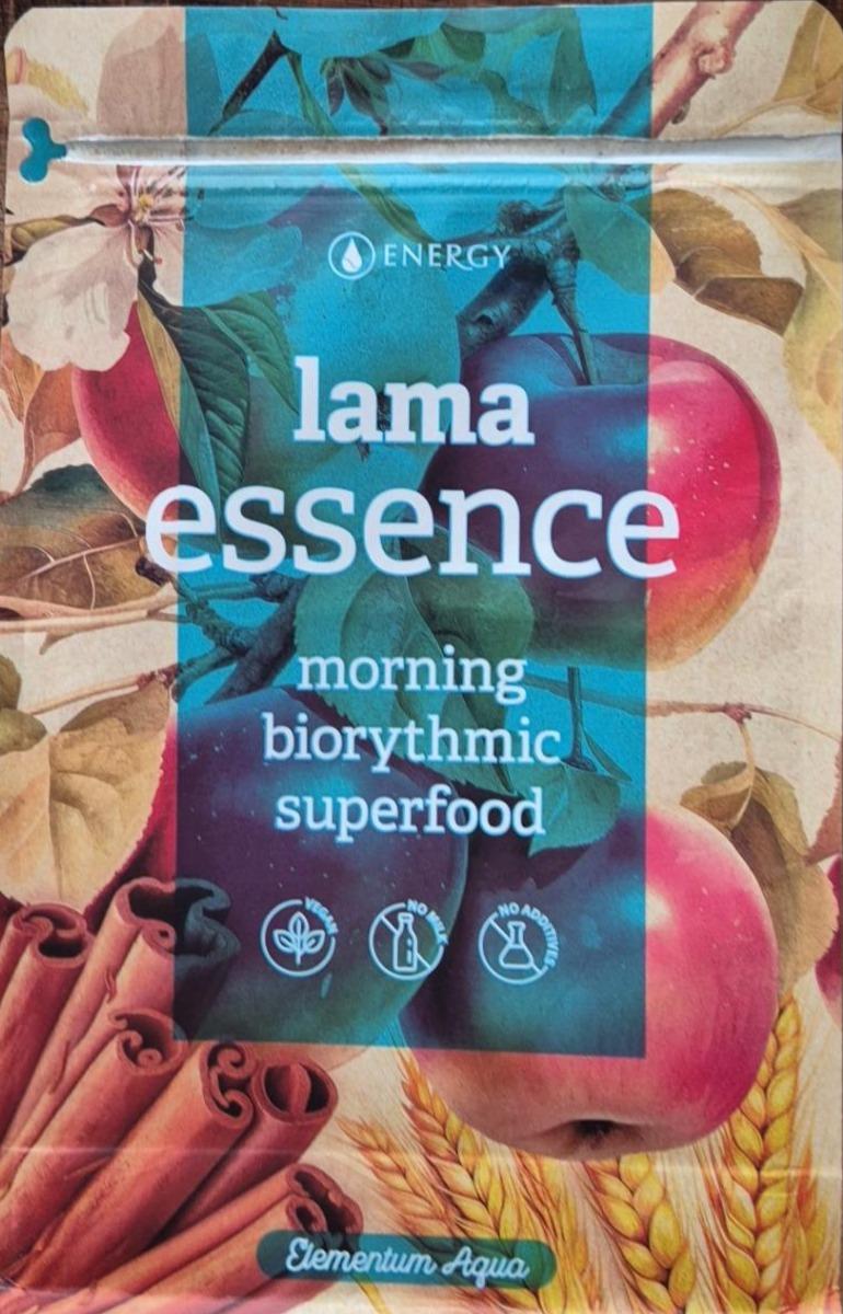 Fotografie - Lama essence morning biorythmic superfood energy