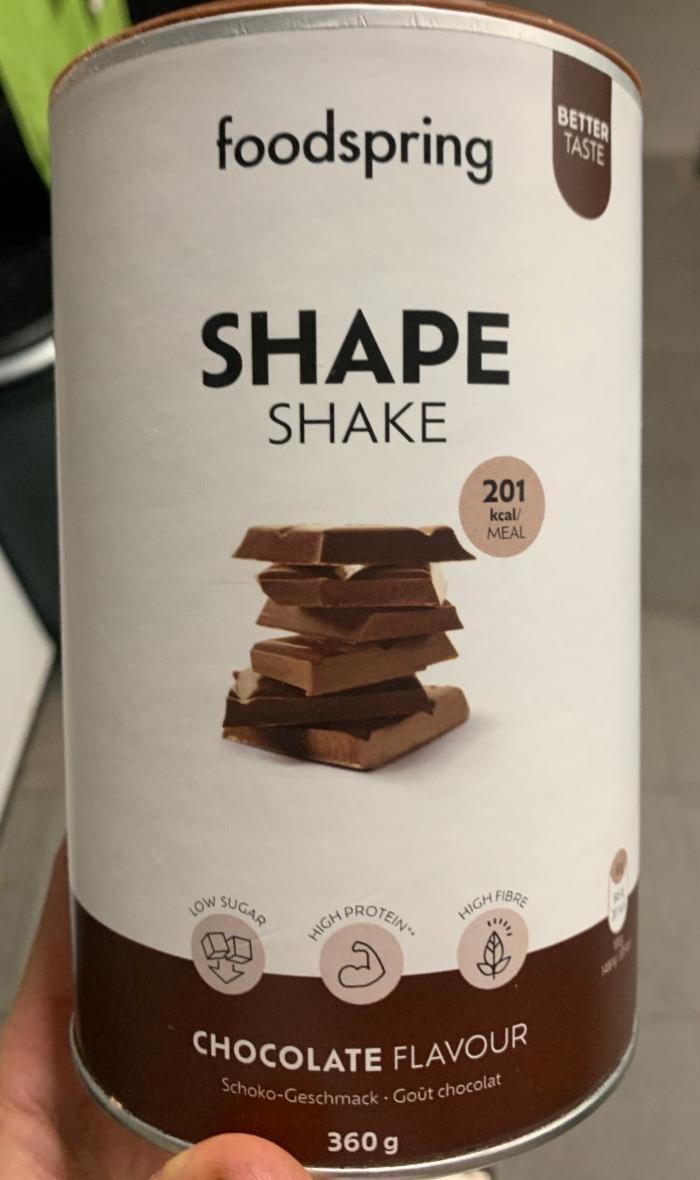 Fotografie - Shape Shake Chocolate flavour Foodspring