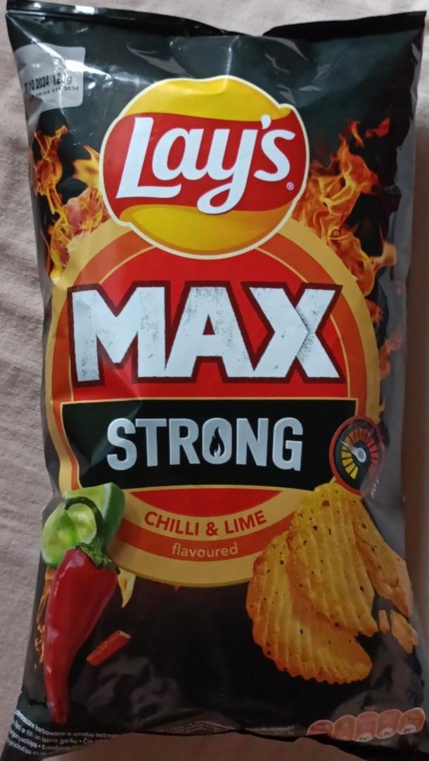 Fotografie - Strong Chilli & Lime flavoured Lay's