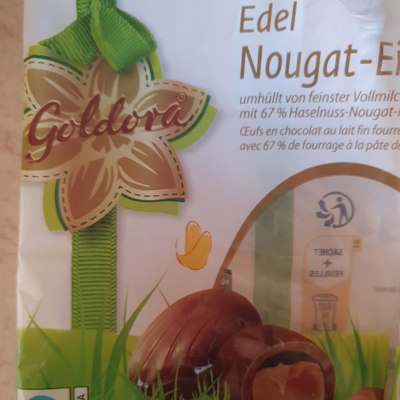 Fotografie - Edel Nougat-Eier Goldora