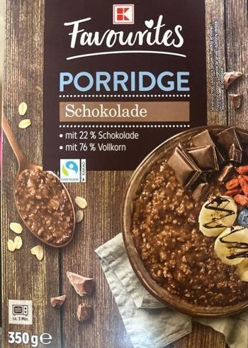 Fotografie - Porridge schokolade K-Favourites