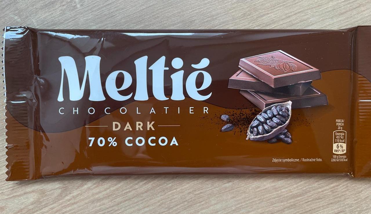 Fotografie - Dark 70% Cocoa Meltié