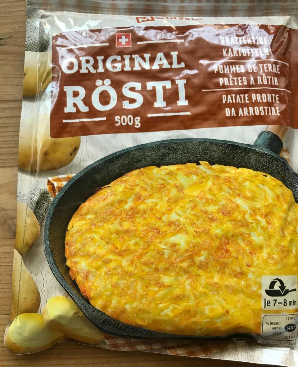 Fotografie - Original rösti M-Classic