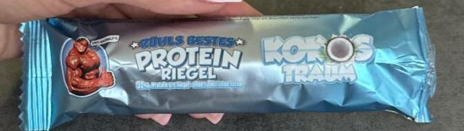 Fotografie - Protein Riegel Kokos Traum Rühls Bestes