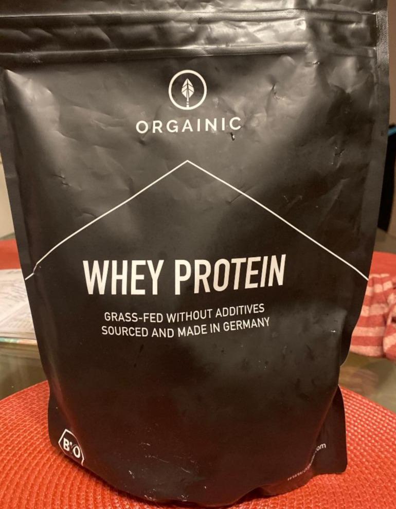 Fotografie - Whey Protein Orgainic