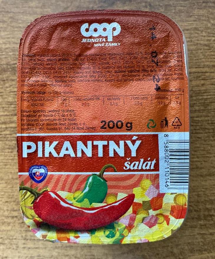 Fotografie - Pikantný šalát Coop Jednota