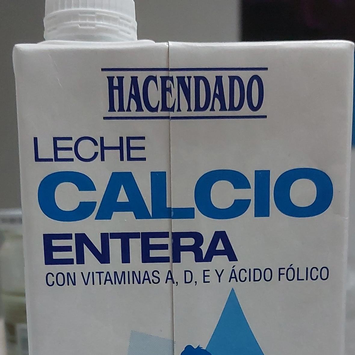 Fotografie - Leche calcio entera Hacendado