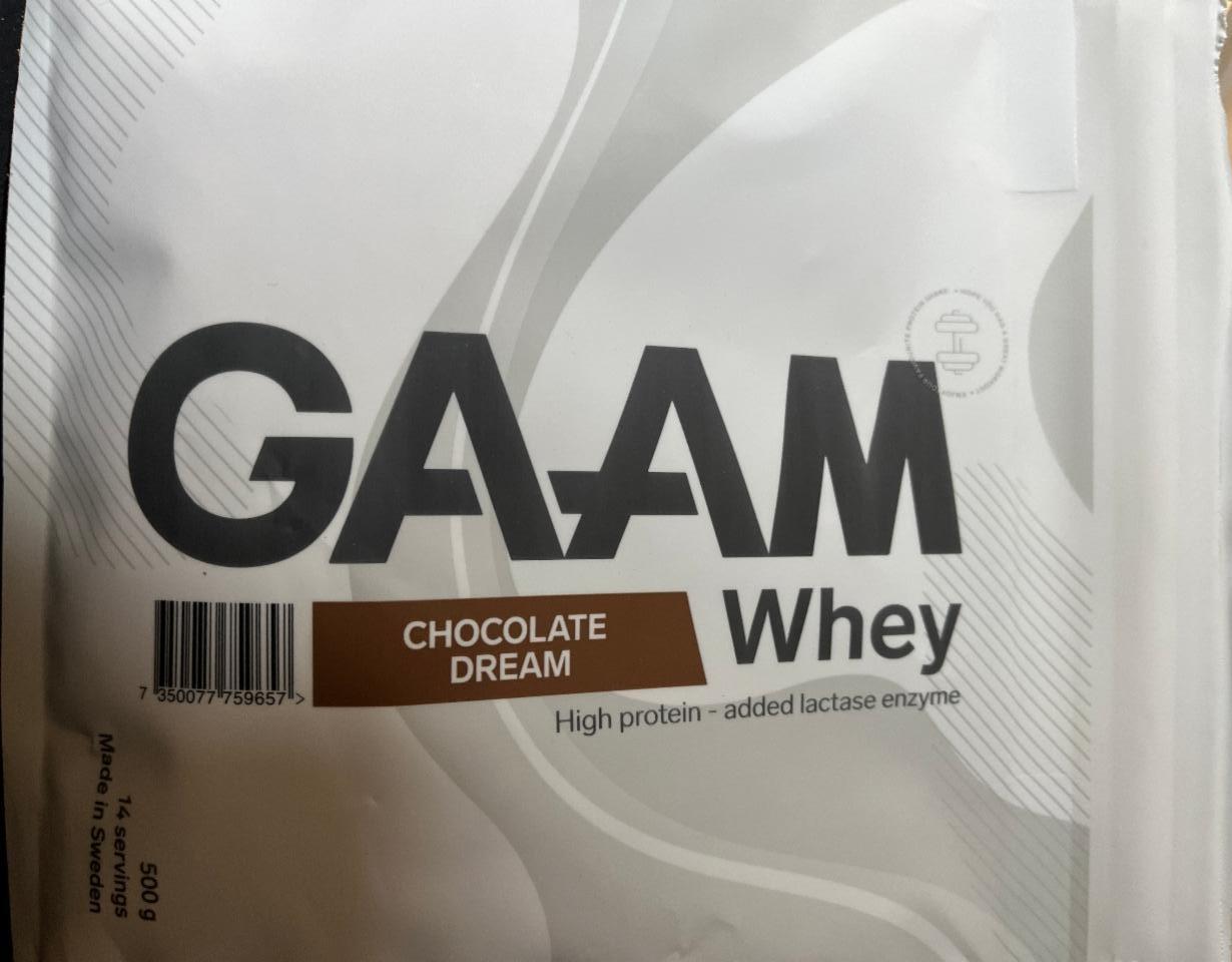 Fotografie - Whey Chocolate Dream GAAM