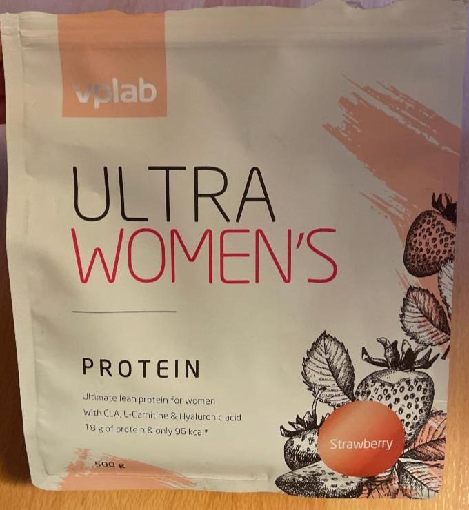 Fotografie - Ultra women´s protein Strawberry Vplab