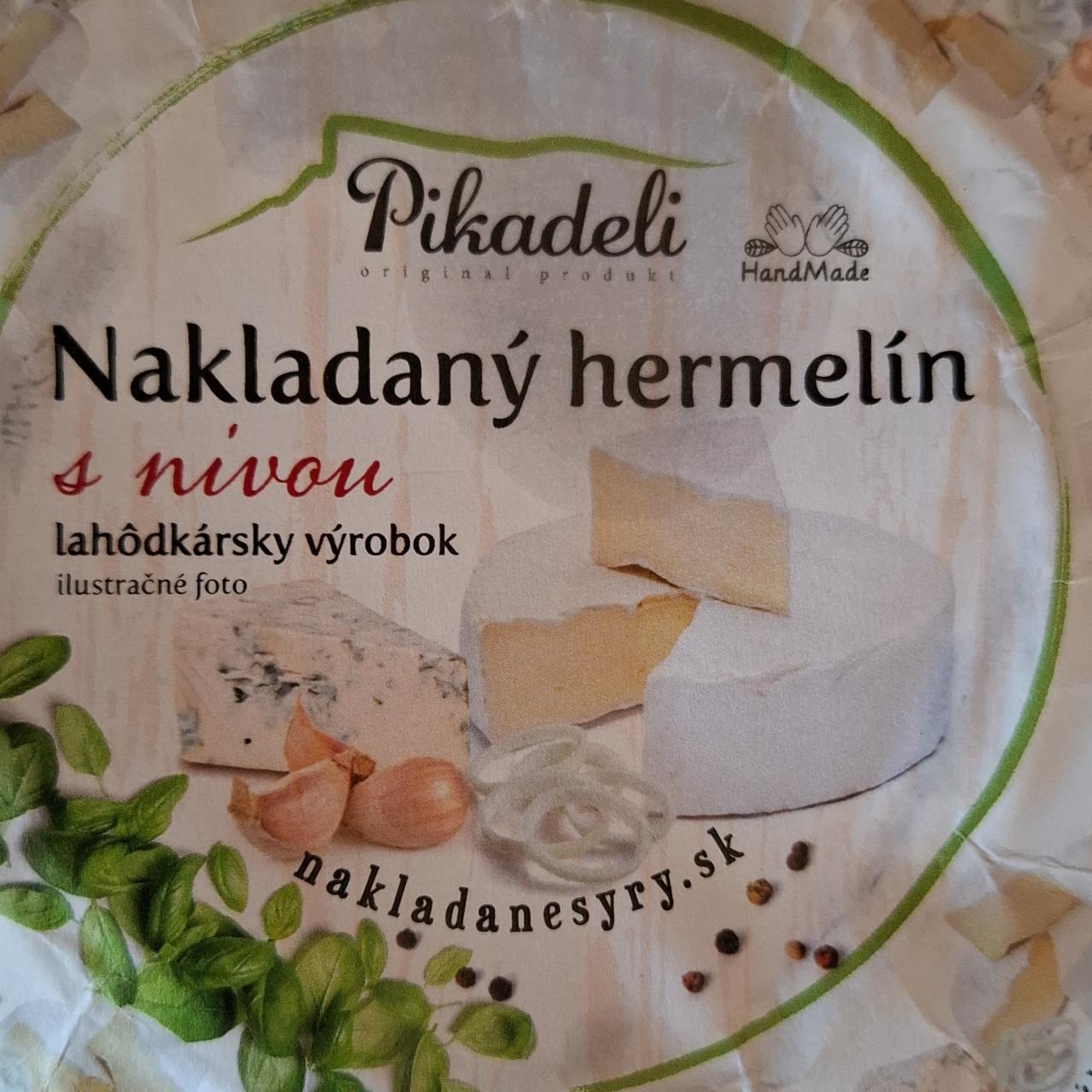 Fotografie - Nakladaný hermelín s nivou Pikadeli