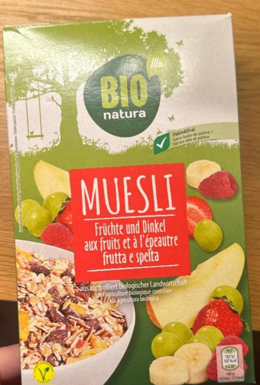 Fotografie - Muesli Bio natura