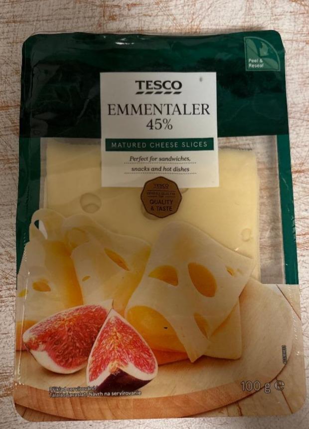 Fotografie - Emmentaler 45% Tesco