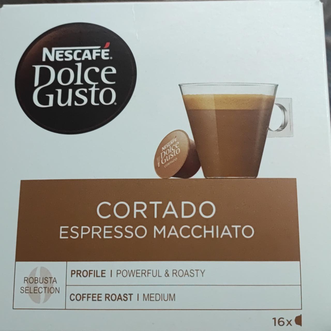 Fotografie - Dolce Gusto Cortado Espresso Macchiato hotový nápoj