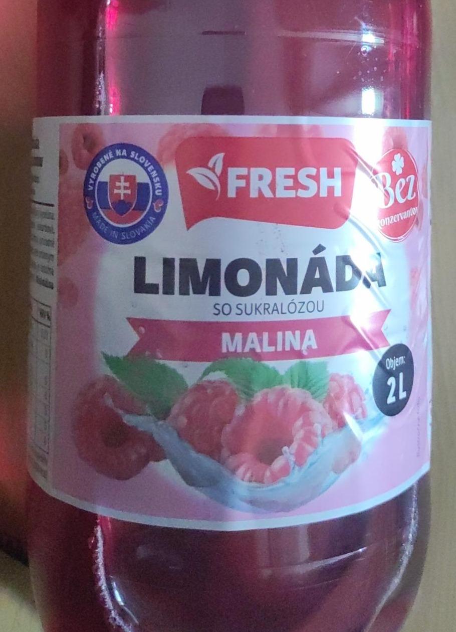 Fotografie - Limonáda so sukralózou Malina Fresh