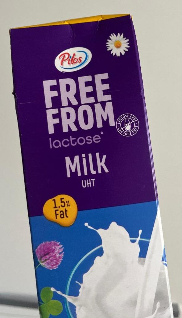 Fotografie - Free From lactose Milk 1,5% Fat Pilos