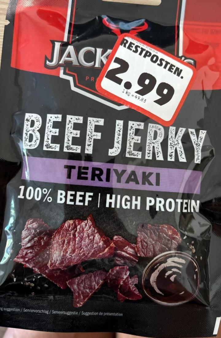 Fotografie - Beef jerky teriyaki Jack Link's