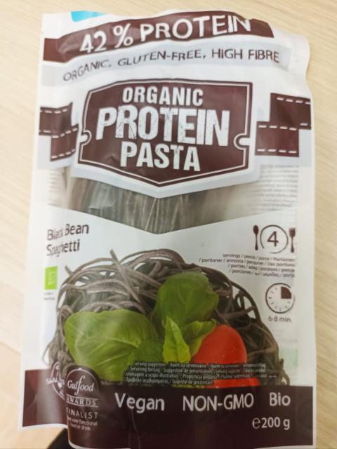 Fotografie - Organic protein pasta black bean spaghetti MaxSport