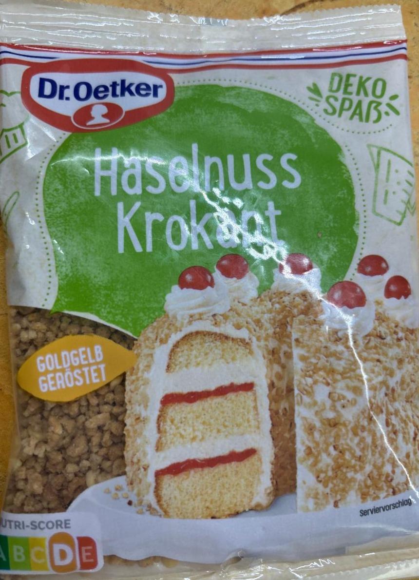 Fotografie - Haselnuss Krokant Dr.Oetker