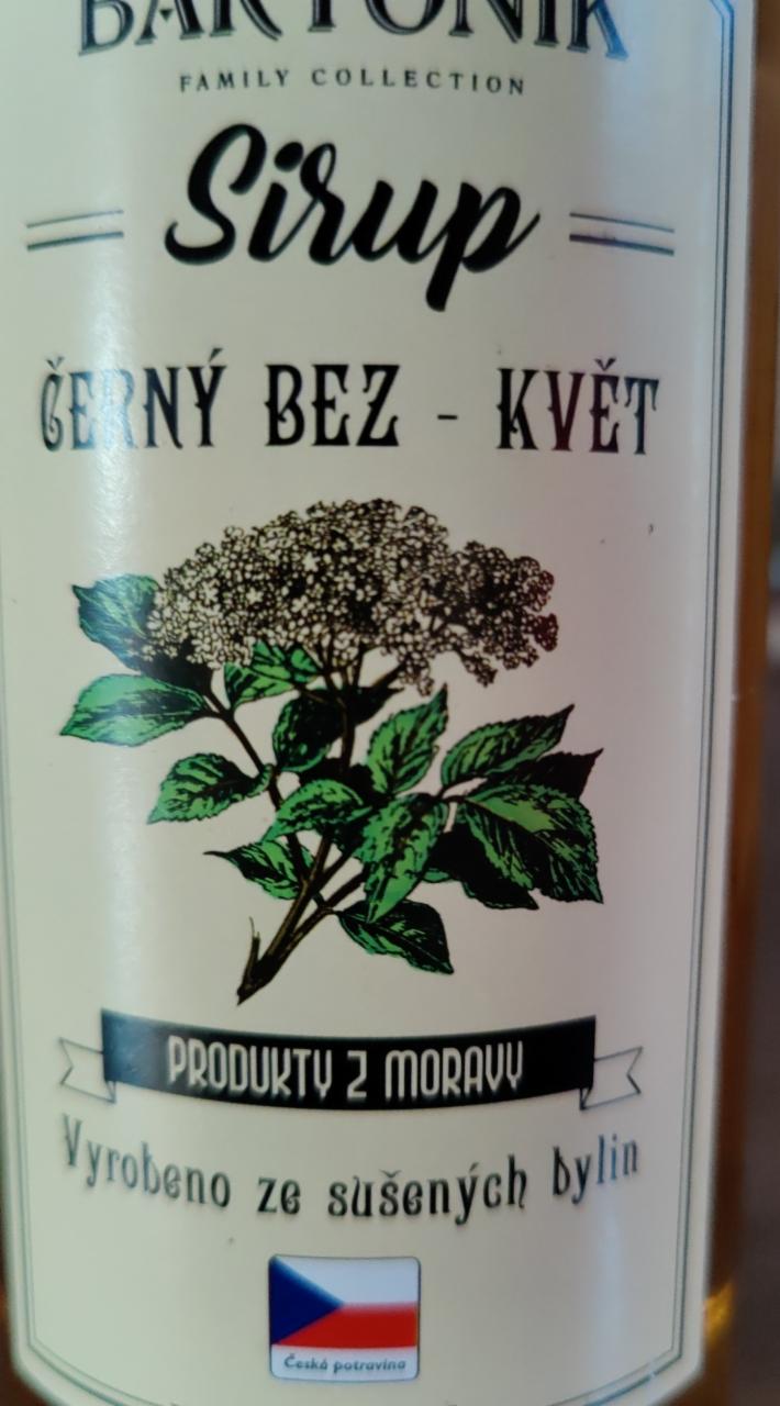 Fotografie - Sirup černý bez - květ Bartonik Family Col.