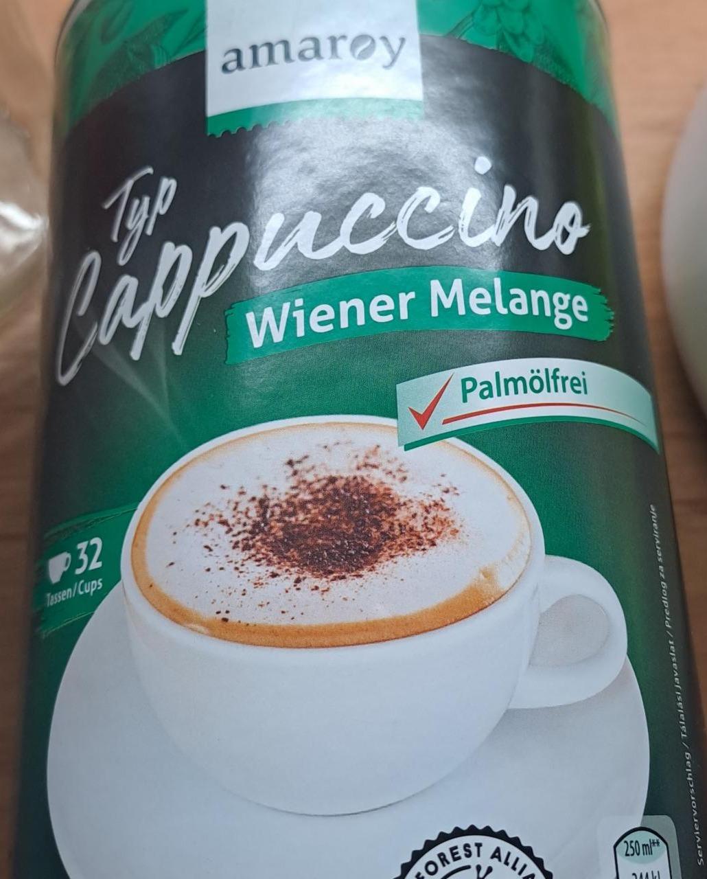 Fotografie - Cappuccino Wiener melange Amaroy