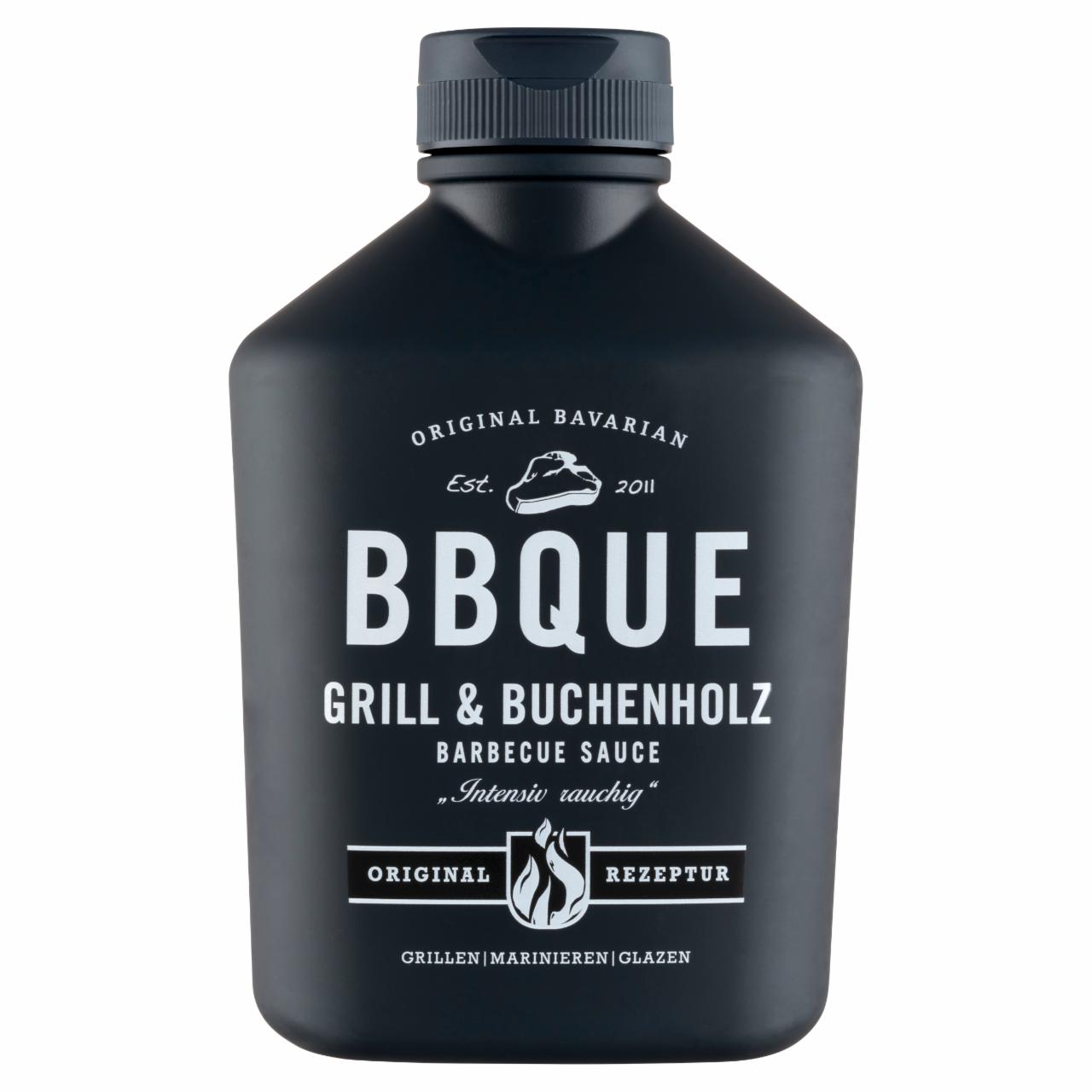 Fotografie - BBQUE Grill & Buchenholz Barbecue Sauce