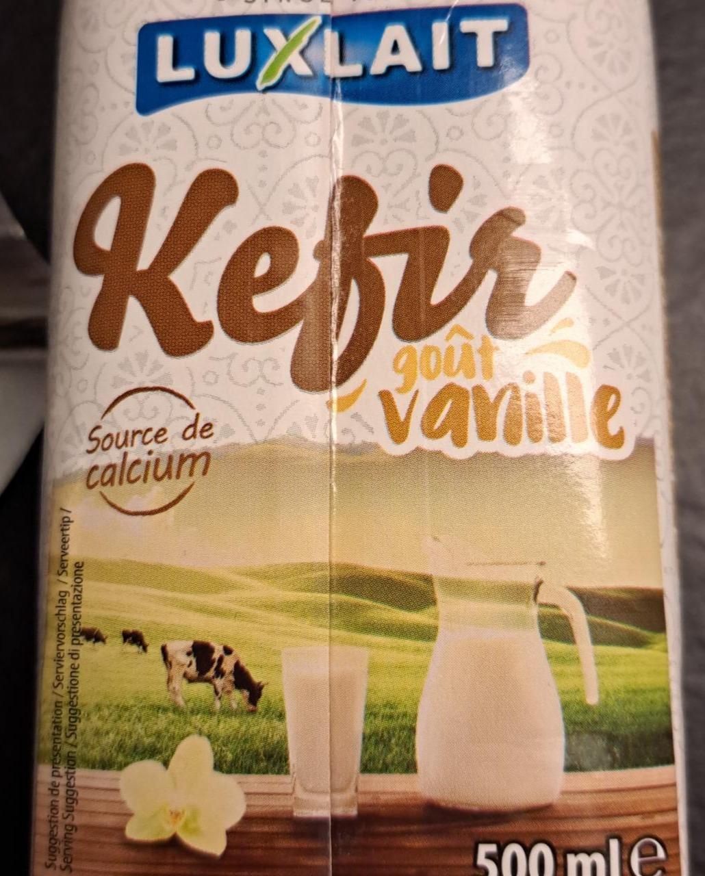 Fotografie - Kefir goût vanille Luxlait