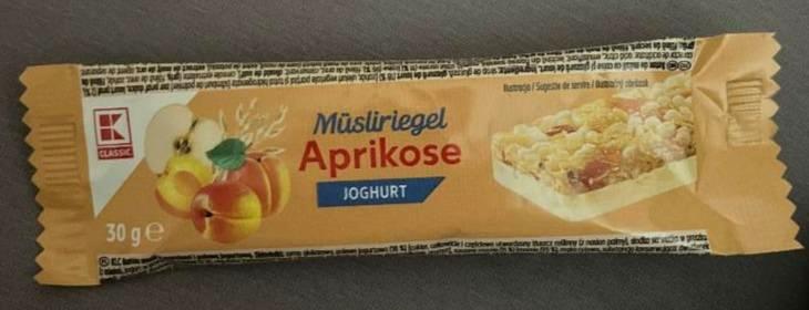 Fotografie - Müsleriegel Aprikose Joghurt K-Classic