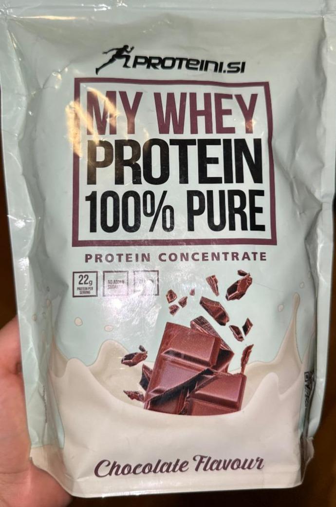 Fotografie - My Whey Protein 100% Pure Chocolate flavour Proteini.si