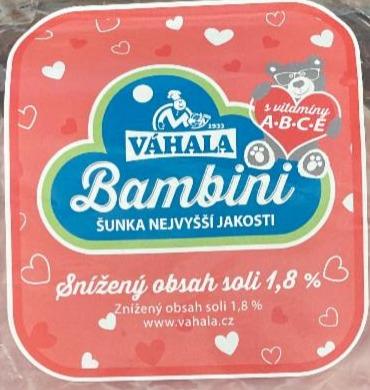 Fotografie - Bambini šunka 92% Váhala