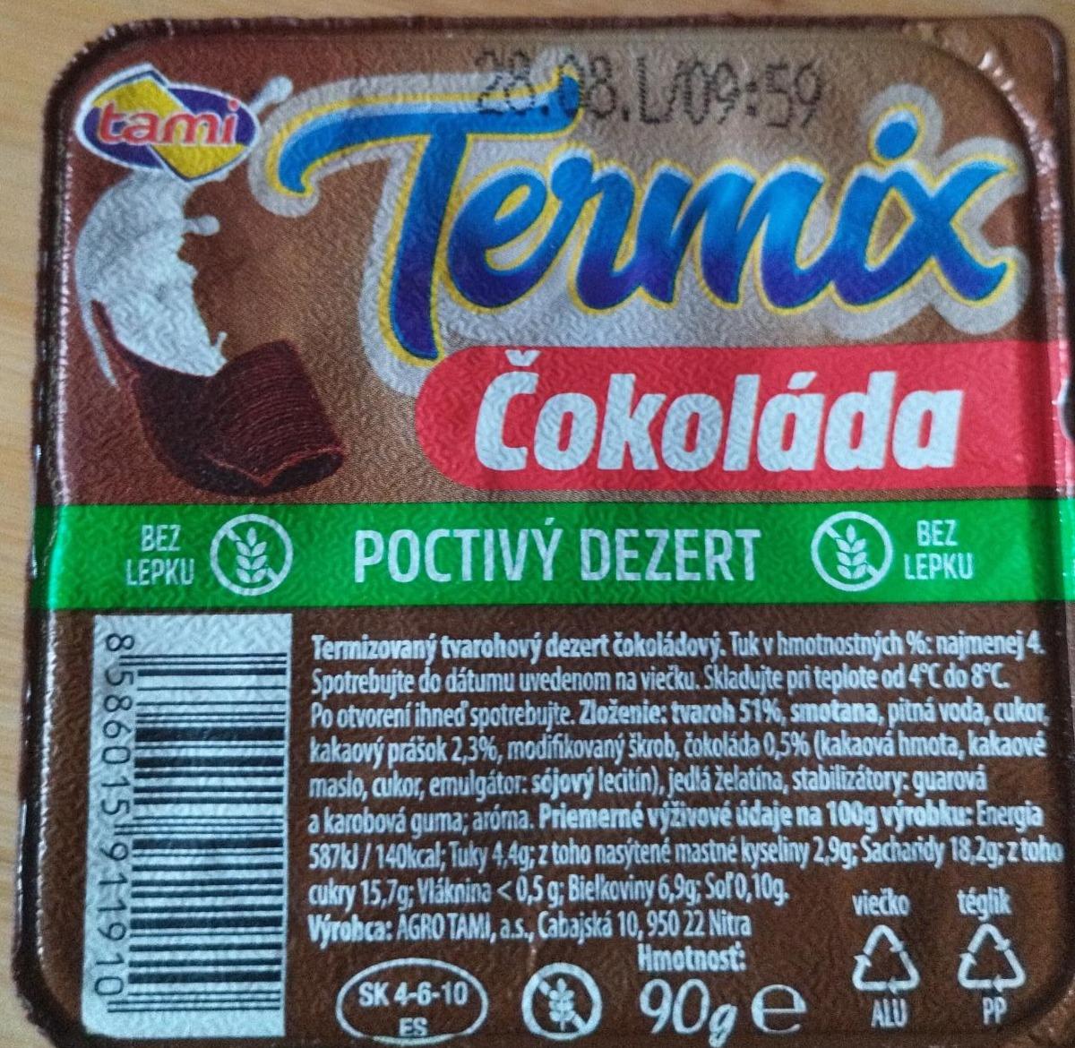 Fotografie - Termix čokoláda Tami