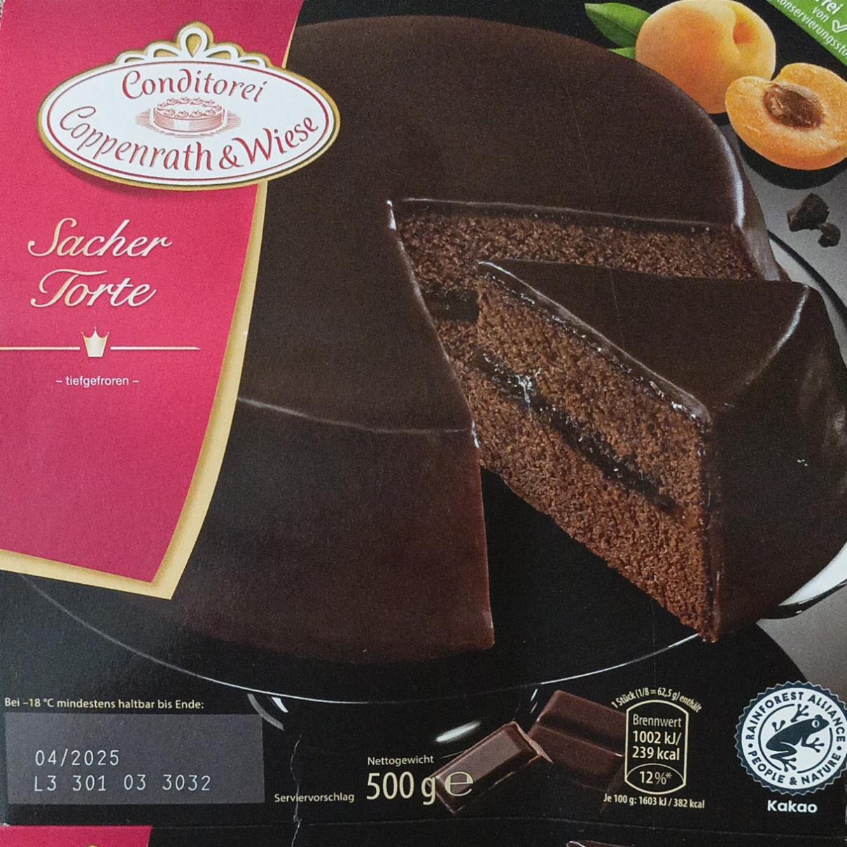 Fotografie - Sacher Torte Conditorei Coppenrath & Wiese