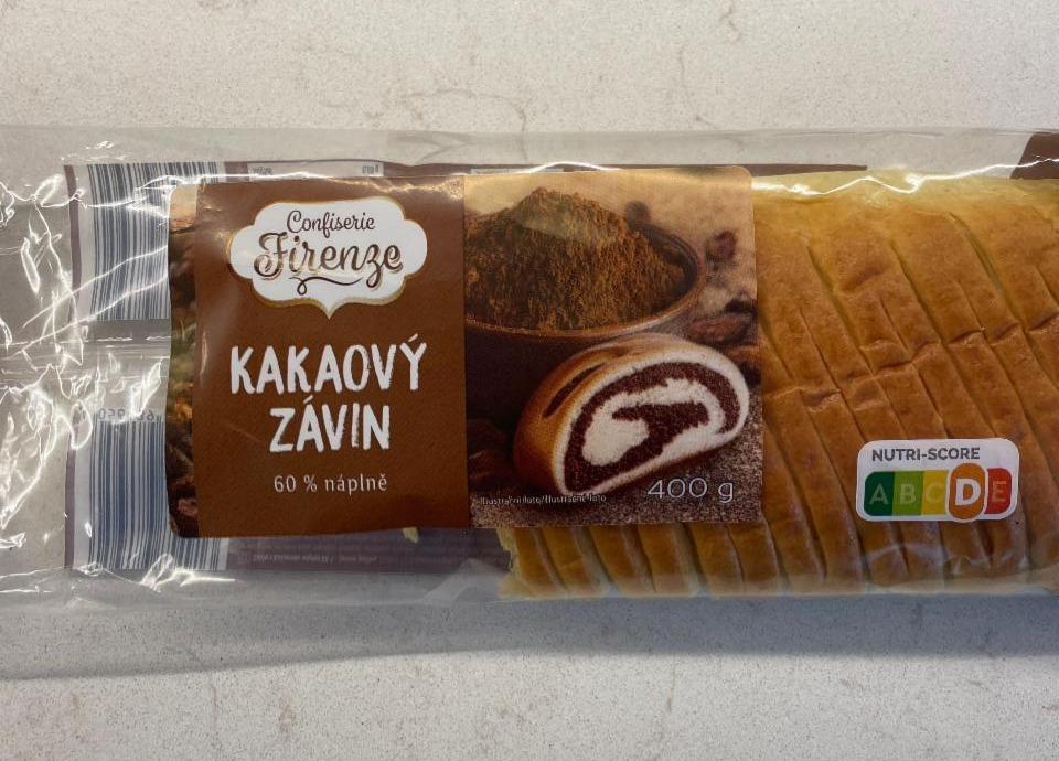 Fotografie - Kakaový závin 60 % náplne Confiserie Firenze