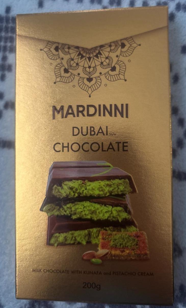 Fotografie - Dubai Chocolate Mardinni