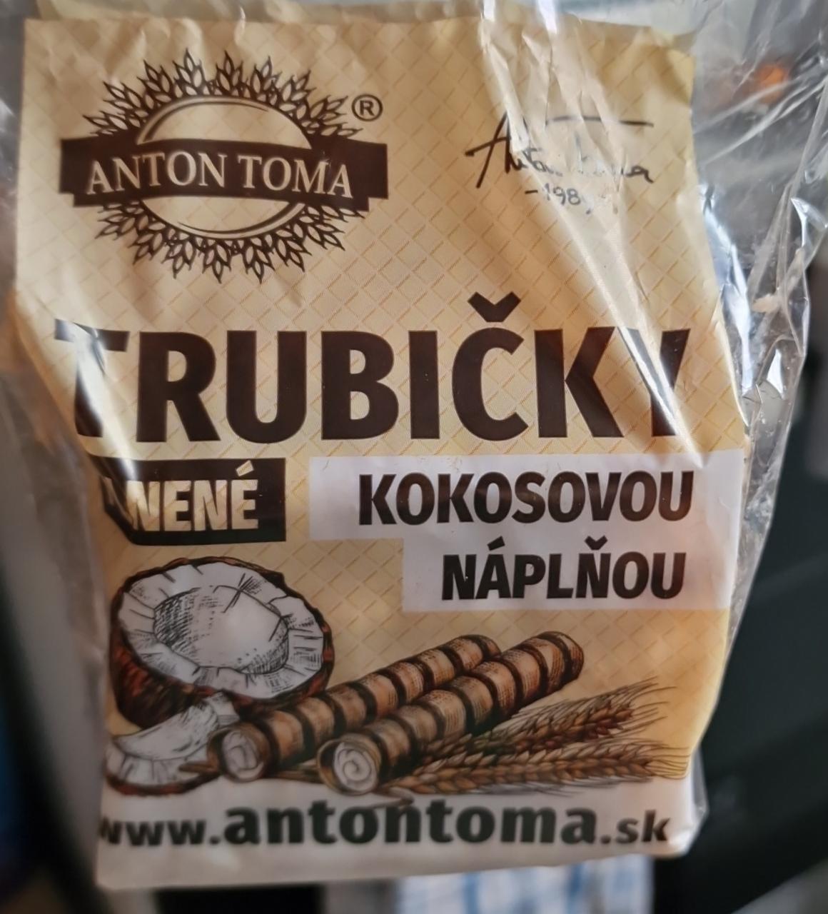 Fotografie - Anton Toma Trubičky s kokosovou náplňou