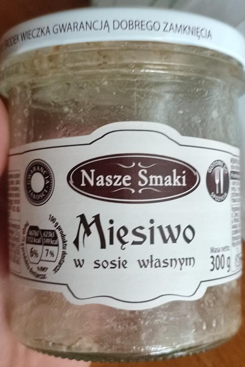 Fotografie - Mięsiwo w sosie własnym Nasze Smaki