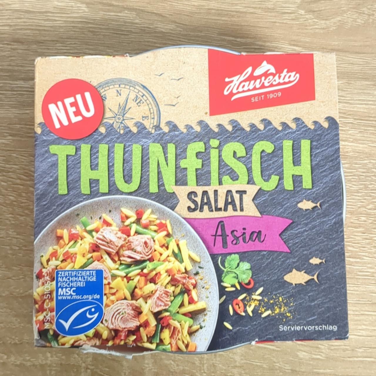 Fotografie - Thunfisch salat Asia Hawesta