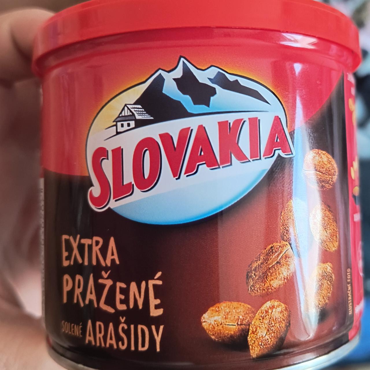 Fotografie - Extra pražené solená arašidy Slovakia