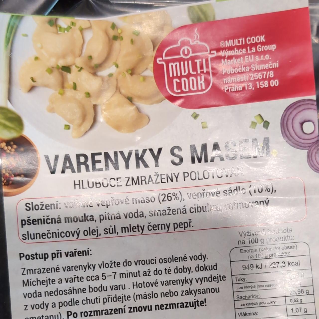 Fotografie - Varenyky s vepřovým masem Multi Cook