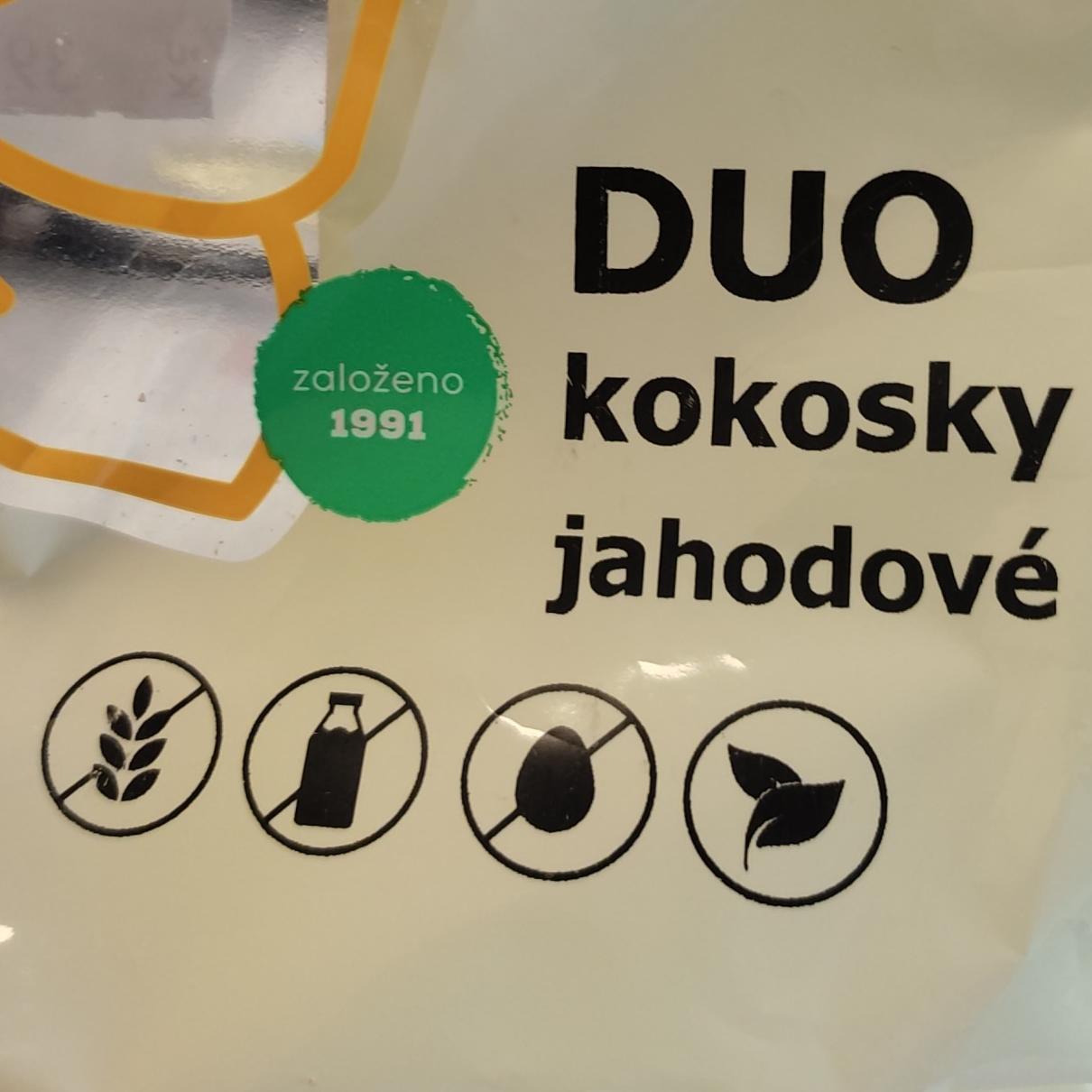 Fotografie - DUO kokosky jahodové Natural Jihlava